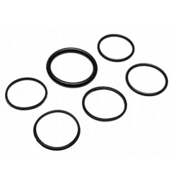 A set of seals for the extension valve of the loader cylinder, tel. jcb