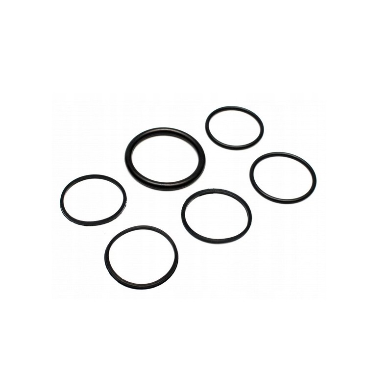 A set of seals for the extension valve of the loader cylinder, tel. jcb