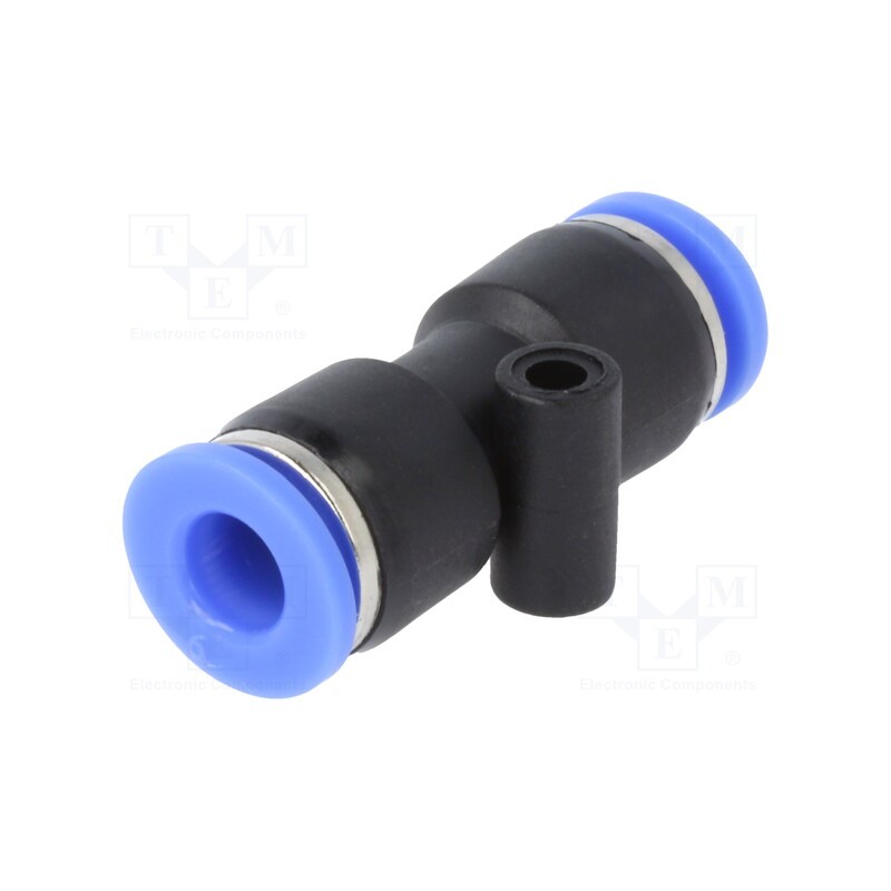 2 pcs x PNEUMAT-135.006 - Push-in fitting, straight,inline splice, -0.95÷15bar, PBT