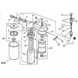 Fuel filter set 51 kwp010x wp111 220110a