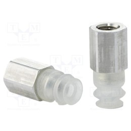 1 pcs x SCHMALZ-FSGA-6-SI-55-M5-IG - Suction cup, 6mm, M5-IG, Shore hardness: 55, 0.151cm3, FSGA