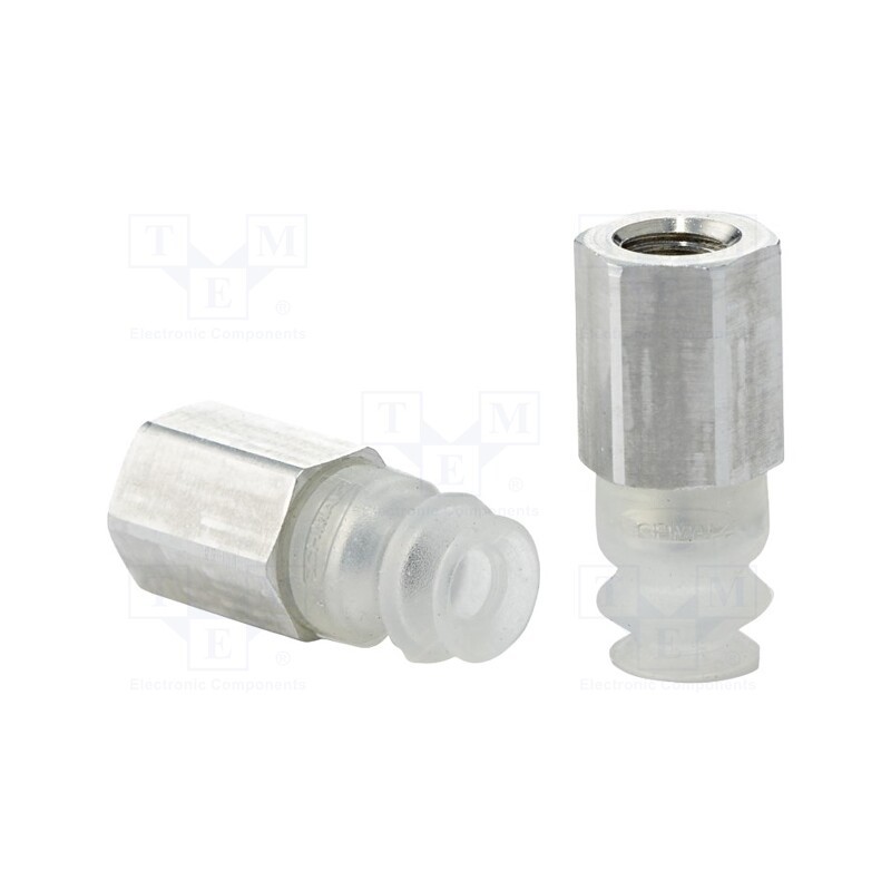 1 pcs x SCHMALZ-FSGA-6-SI-55-M5-IG - Suction cup, 6mm, M5-IG, Shore hardness: 55, 0.151cm3, FSGA