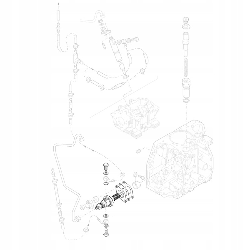 Hatz 01864402 injection pump 1d50