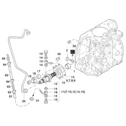 Hatz 01864402 injection pump 1d50