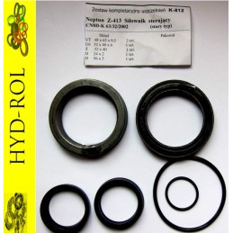 Force seals controlling the Neptun K 812 combine harvester