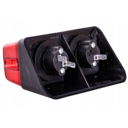 Right rear lamp t 25, plastic with a gasket