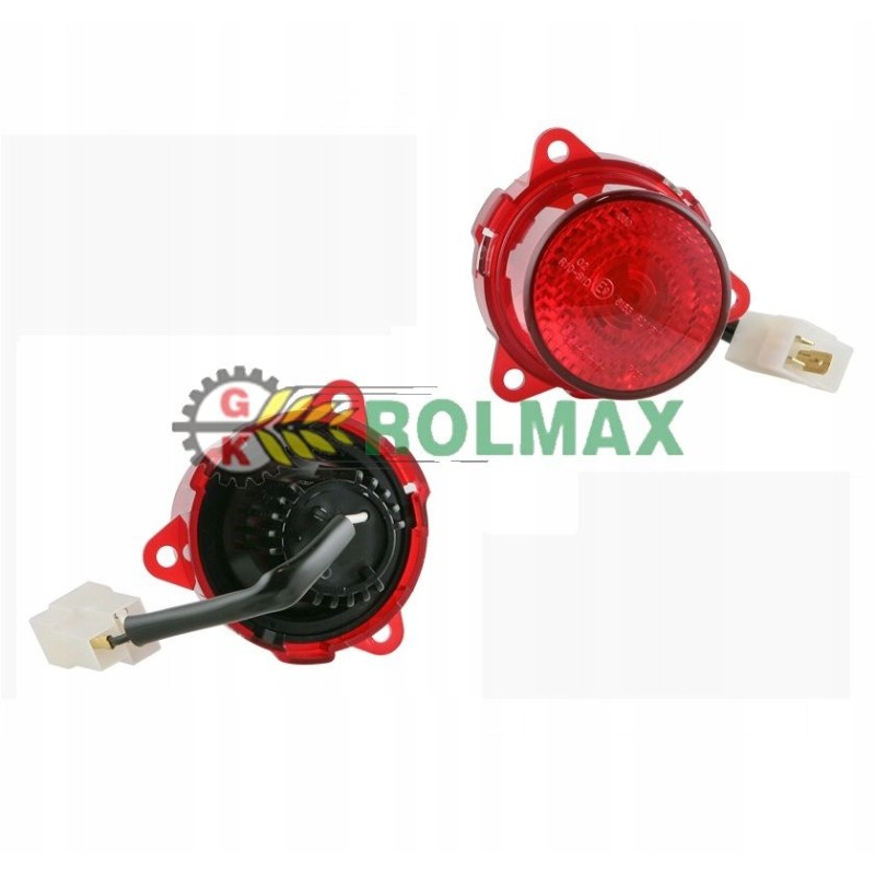 Rear position lamp fi55 amp faston bulb connector