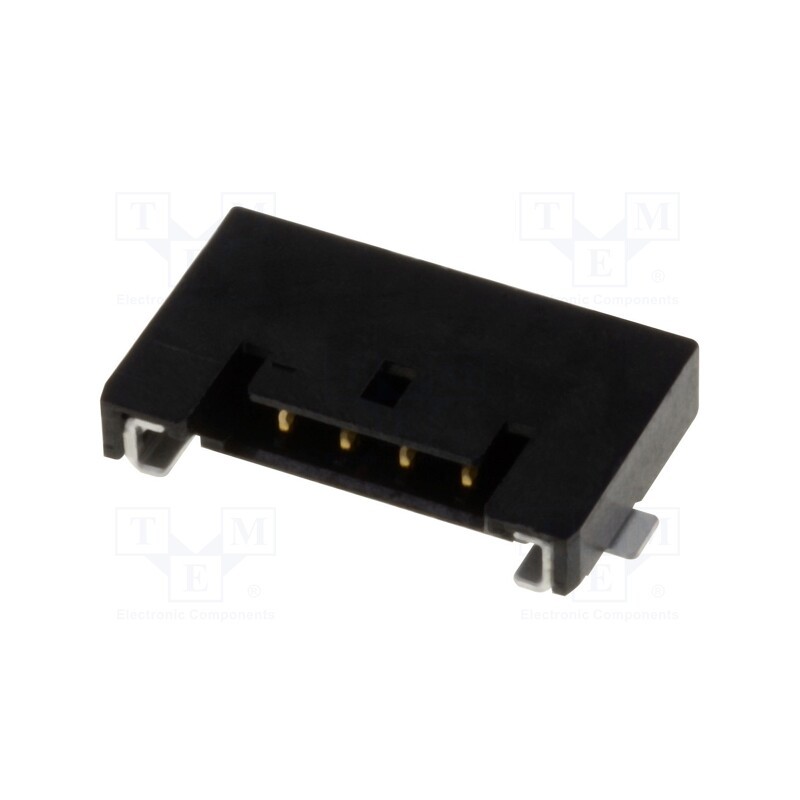 2 pcs x MOLEX - 5037630491 - Socket, wire-board, male, Pico-Lock, 1mm, PIN: 4, SMT, on PCBs, 1.5A