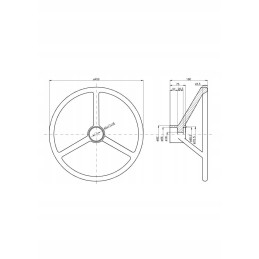Steering wheel cutter mf3