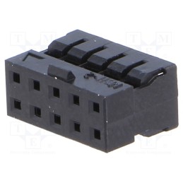 2 pcs x MOLEX - 511101060 - Plug, wire-wire/PCB, female, Milli-Grid, 2mm, PIN: 10, w/o contacts