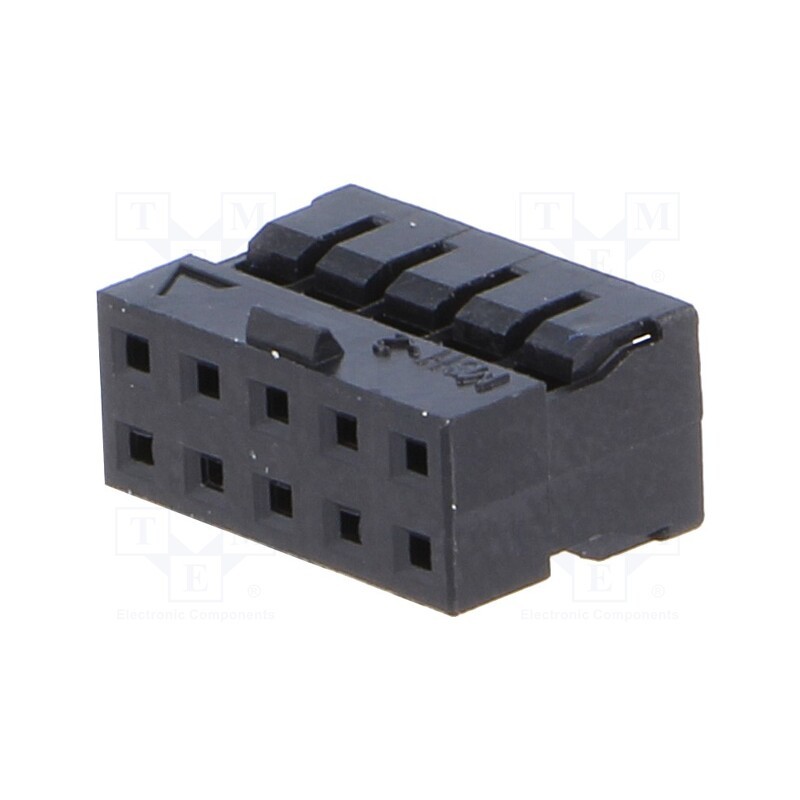 2 pcs x MOLEX - 511101060 - Plug, wire-wire/PCB, female, Milli-Grid, 2mm, PIN: 10, w/o contacts