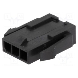 2 pcs x MOLEX - 436400300 - Plug, wire-wire, male, Micro-Fit 3.0, 3mm, PIN: 3, w/o contacts