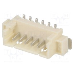 2 pcs x MOLEX - 533980671 - Socket, wire-board, male, PicoBlade™, 1.25mm, PIN: 6, SMT, 1A, tinned