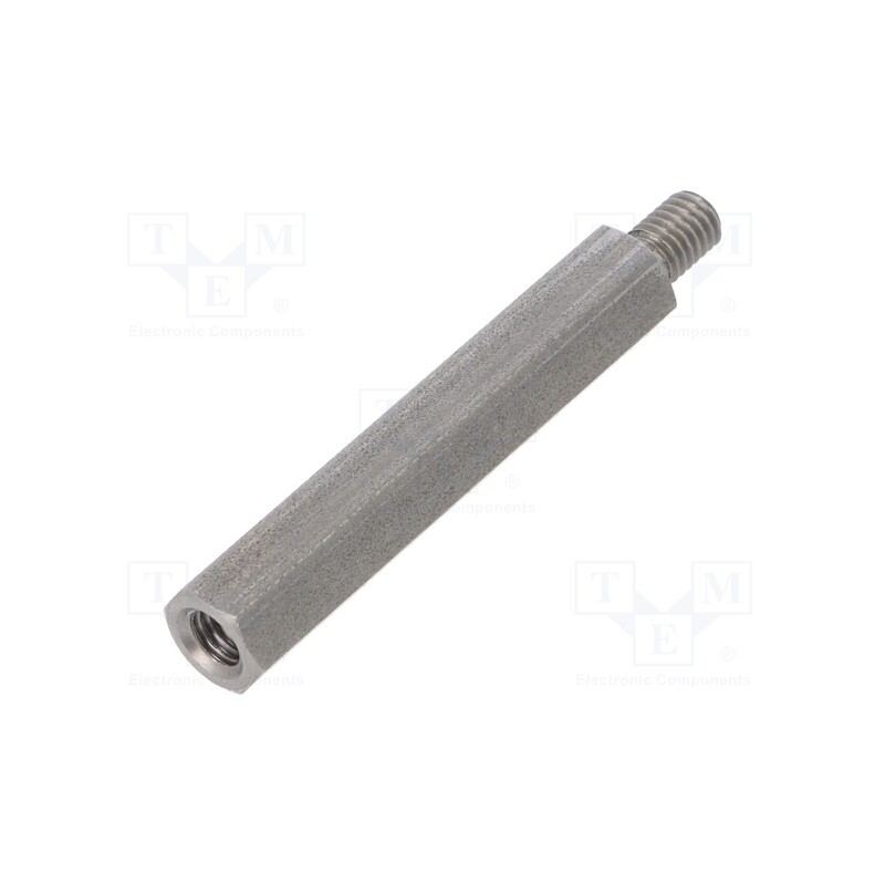 10 pcs x DREMEC - 248X45 - Screwed spacer sleeve, 45mm, Int.thread: M5, Ext.thread: M5