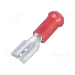 2 pcs x TE Connectivity - 9-160481-1 - Terminal: flat, 4.8mm, 0.5mm, female, 0.3÷1.5mm2, crimped, tinned