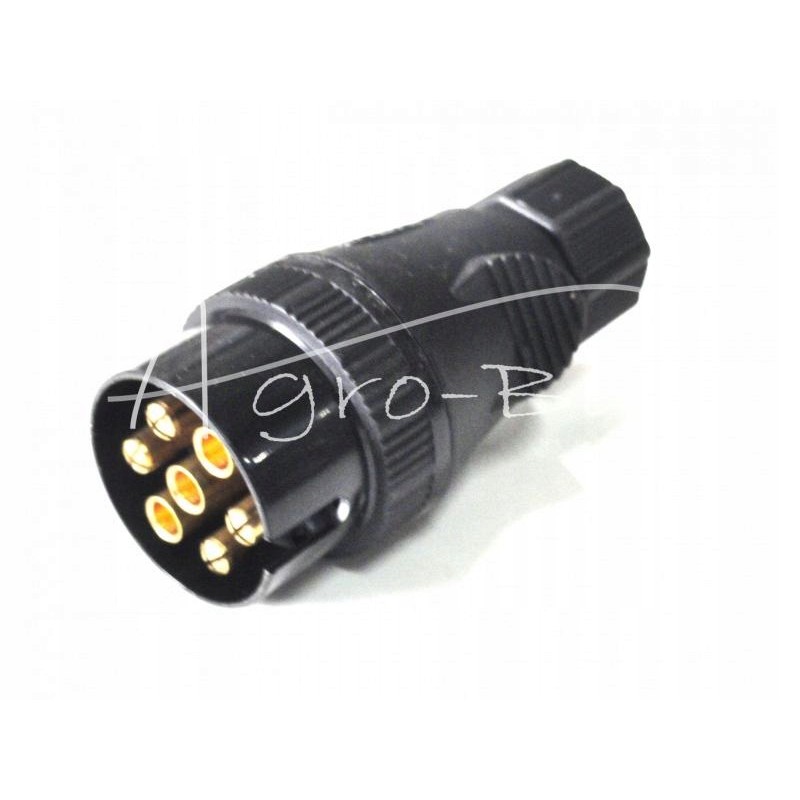 7-pole Polish electric plug