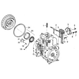 Hatz 2g30 2g40 voltage regulator 12v 50283811