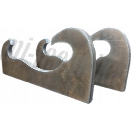 Mecalac connect adapter plate spoon mount