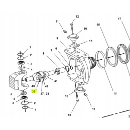 Krzyzak CAT 428B backhoe loader
