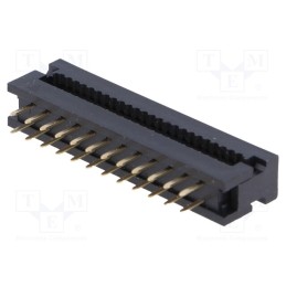 2 pcs x Amphenol Communications Solutions - T8062400001NEU - IDC transition, PIN: 24, IDC,THT, for ribbon cable, 1.27mm, 1A