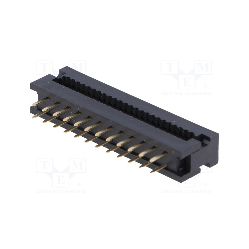 2 pcs x Amphenol Communications Solutions - T8062400001NEU - IDC transition, PIN: 24, IDC,THT, for ribbon cable, 1.27mm, 1A