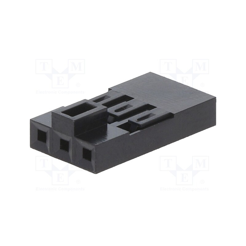 2 pcs x Amphenol Communications Solutions - 78211-003LF - Plug, pin strips, male/female, Mini-PV™, 2.54mm, PIN: 3, for cable