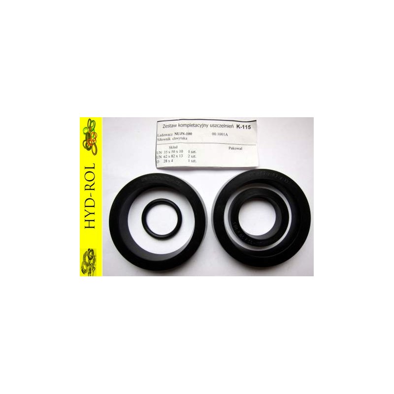 Nujn 100 k 115 gripper cylinder seals