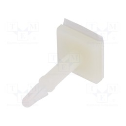 10 pcs x DREMEC - 8GB07V41023 - PCB distance, polyamide, L: 15.9mm, self-adhesive,snap fastener