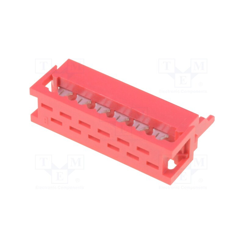 2 pcs x CONNFLY - DS1015-01-12R6 - Wire-board, plug, male, PIN: 12, IDC, for ribbon cable, 1.5A, 30mΩ