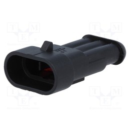 2 pcs x TE Connectivity - 282105-1 - Connector: wire-wire, Superseal 1.5, male, plug, PIN: 3, -40÷125°C