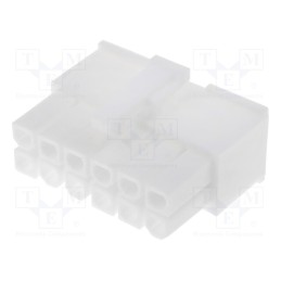 2 pcs x MOLEX - 39012125 - Plug, wire-wire/PCB, female, Mini-Fit Jr, 4.2mm, PIN: 12, for cable