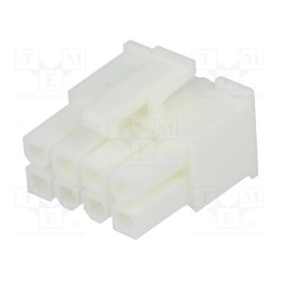 2 pcs x MOLEX - 39012085 - Plug, wire-wire/PCB, female, Mini-Fit Jr, 4.2mm, PIN: 8, for cable