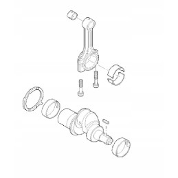 Hatz 1d50 shaft repair kit 01921400
