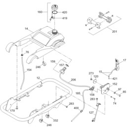 Wacker rammers bs fuel filter 5100022620