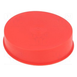 10 pcs x SUNDPLAST - 15200 -AS - Plugs, Body: red, Out.diam: 102mm, H: 22.8mm, Mat: LDPE, push-in
