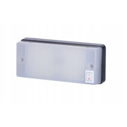 LED ceiling cabin lamp with a switch