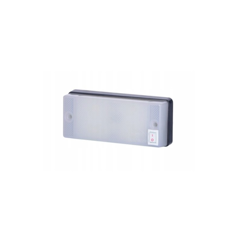 LED ceiling cabin lamp with a switch
