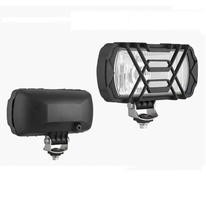 Halogen road headlight with grill hp1a 46940 w