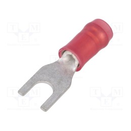 2 pcs x TE Connectivity - 34541 - Tip: fork, M3,5, Ø: 3.68mm, 0.3÷1.42mm2, crimped, for cable, tinned
