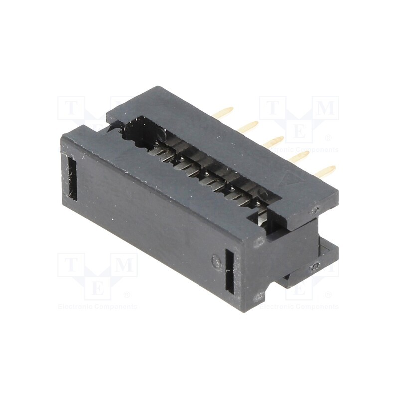 2 pcs x Amphenol Communications Solutions - T8061000001NEU - IDC transition, PIN: 10, IDC,THT, for ribbon cable, 1.27mm, 1A