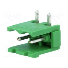 2 pcs x TE Connectivity - 282814-2 - Pluggable terminal block, Contacts ph: 5.08mm, ways: 2, socket