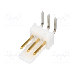 2 pcs x MOLEX - 22124032 - Socket, wire-board, male, KK 254, 2.54mm, PIN: 3, snapped-in, THT, 4A