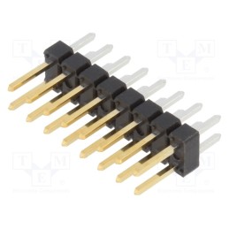 2 pcs x Amphenol Communications Solutions - 68602-116HLF - Pin header, pin strips, male, BERGSTIK II, 2.54mm, PIN: 16, THT
