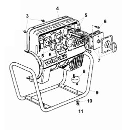 Wacker converter fu switch 0219716