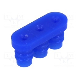 2 pcs x TE Connectivity - 794272-1 - Gasket for wire, Universal MATE-N-LOK, 6.35mm, PIN: 3, Layout: 1x3
