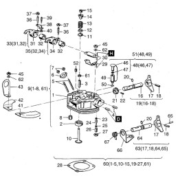 Hatz e573 e673 valve guide 03208210