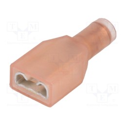 2 pcs x TE Connectivity - 735278 - Terminal: flat, 6.3mm, 0.8mm, female, 1÷1.5mm2, crimped, for cable