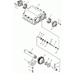 Wacker dpu100 vibration piston seal 0096976