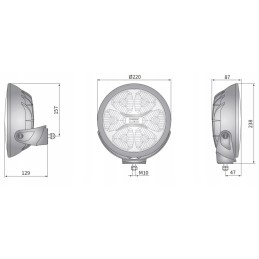 Headlights univer lp wesem lum1 50800 01