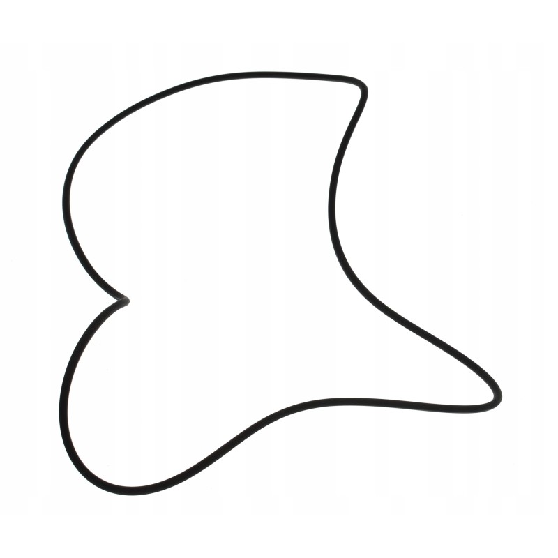 O ring of the rear axle in a Volvo